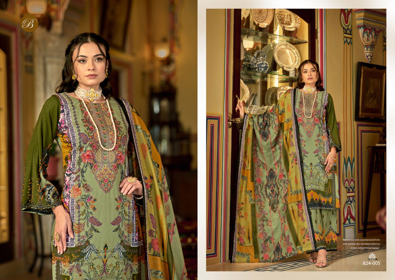 Dilshad Vol 4 Belliza Viscose Rayon Digital Printed Dress Material Wholesale Online